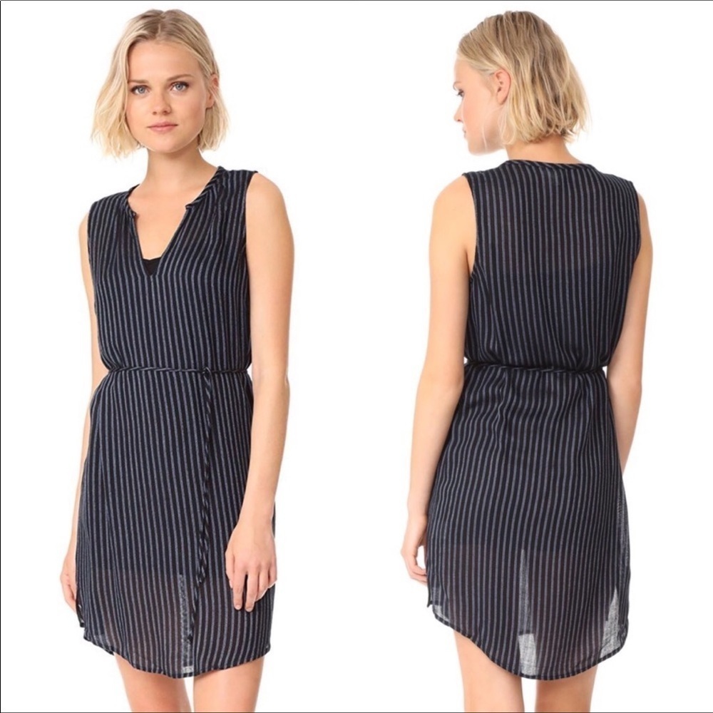 Soft Joie | bonnie stripe tie waist dress